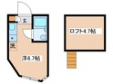 ユナイト新町カミーユの間取図