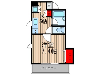 間取図 月村マンションＮｏ．２５