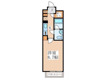 間取図 プライマル新宿若松町