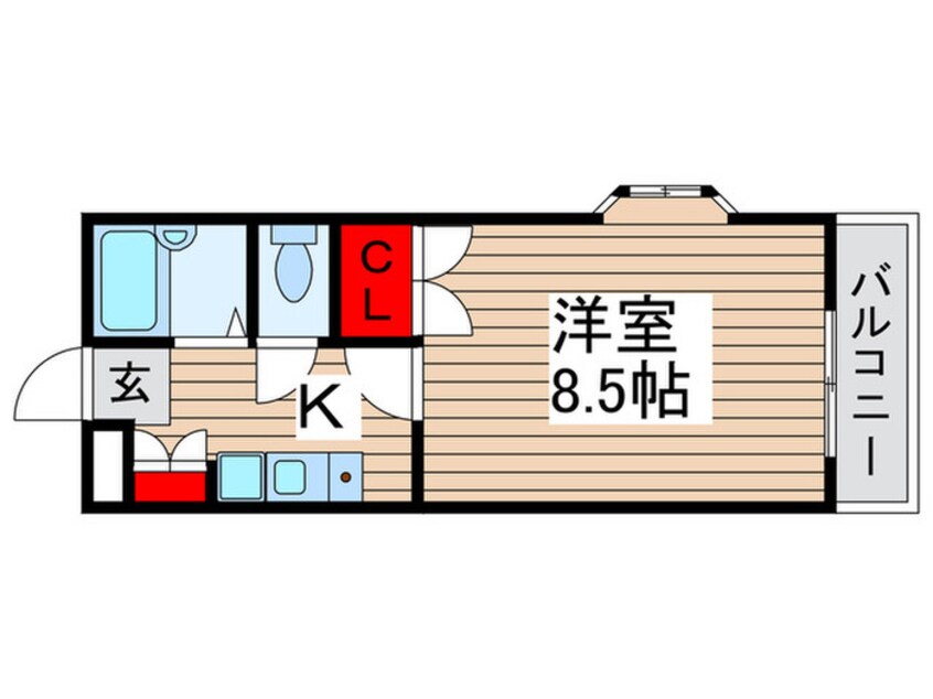 間取図 パラッツオ月見里