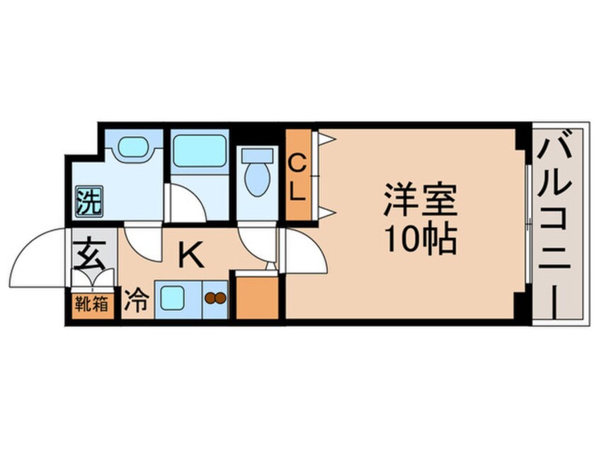 間取図 プロスペクト東雲橋