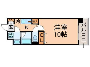 間取図 プロスペクト東雲橋