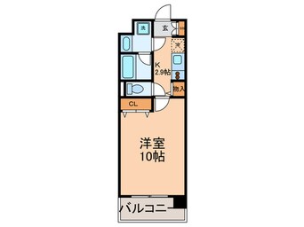 間取図 プロスペクト東雲橋