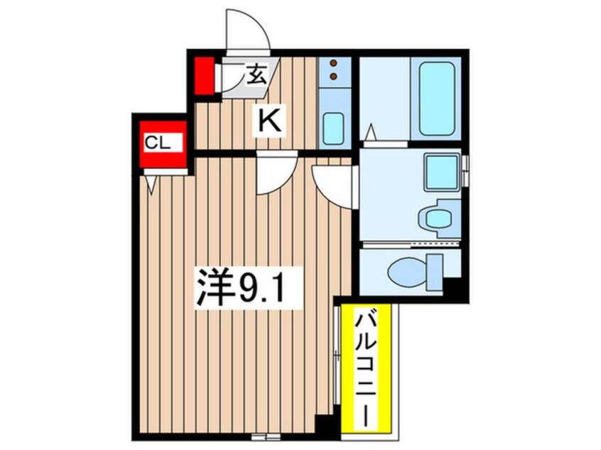 間取図 ブライトヒルズ新宿