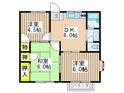 ﾄﾞﾐｰﾙ叶谷の間取図