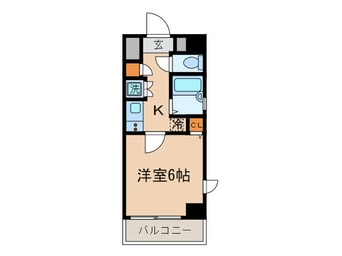 間取図 スカイコ－ト東大前壱番館(502)
