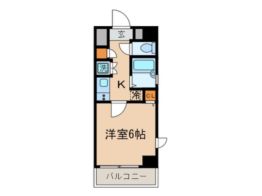 間取図 スカイコ－ト東大前壱番館(502)