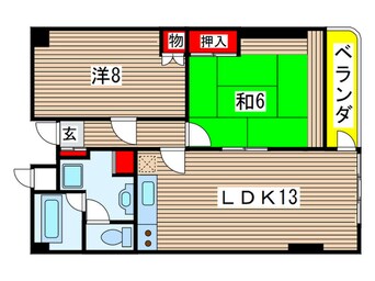 間取図 メゾン悠久