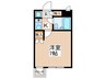 雅ビル 1Kの間取り