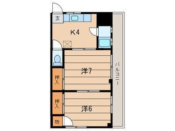 間取図 岩沢ビル