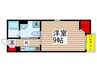 ＮＳＫコーポ臼井 1Kの間取り