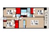 ｸﾚｽﾄﾌｫﾙﾑ柏ｻｳｽｳｨﾝｸﾞ（426） 3LDKの間取り