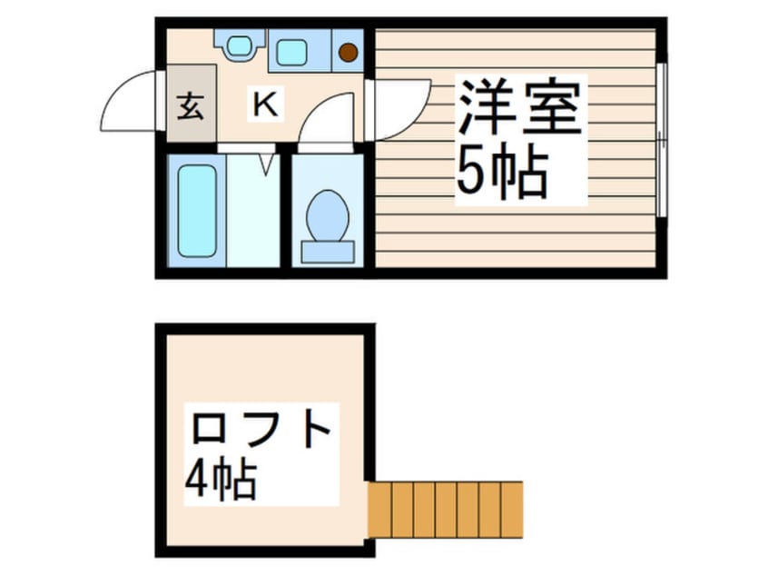 間取図 カルタス２１菊川