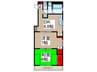 和地マンション 2DKの間取り