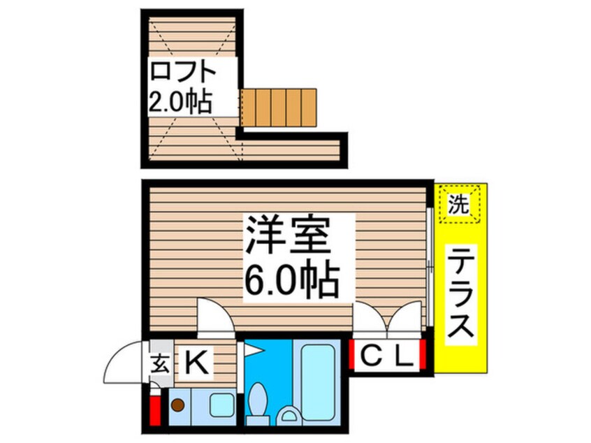 間取図 レインボ－大成