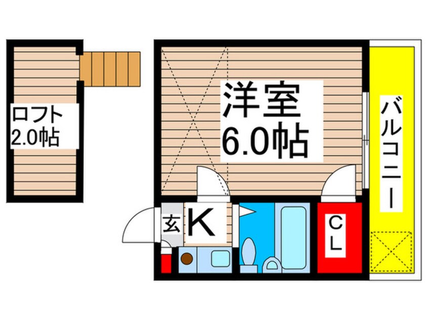 間取図 レインボ－大成