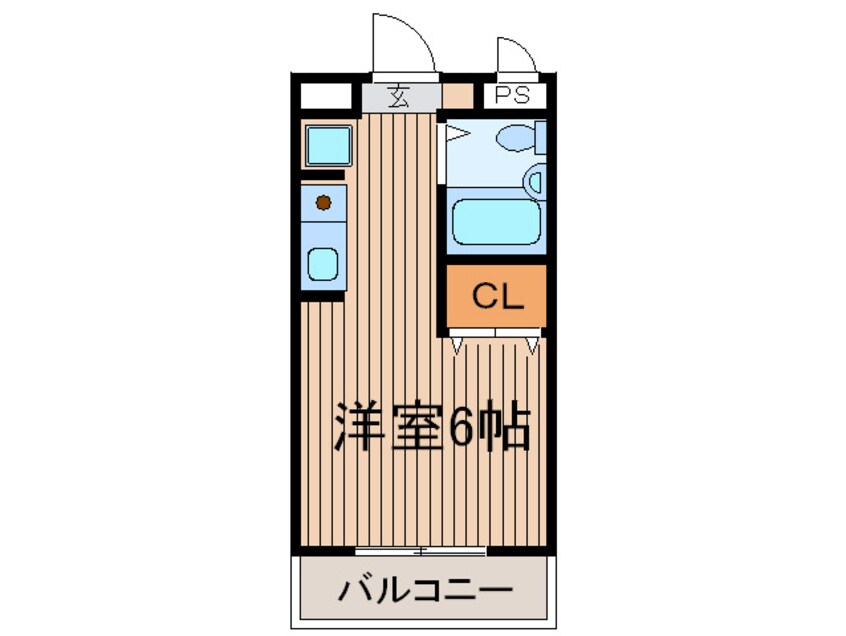 間取図 アクト鷺沼