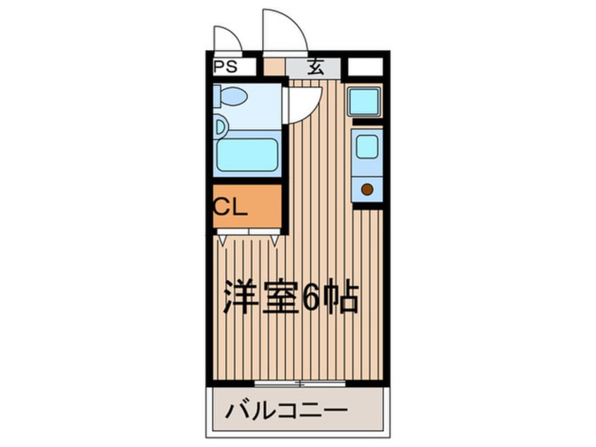 間取図 アクト鷺沼
