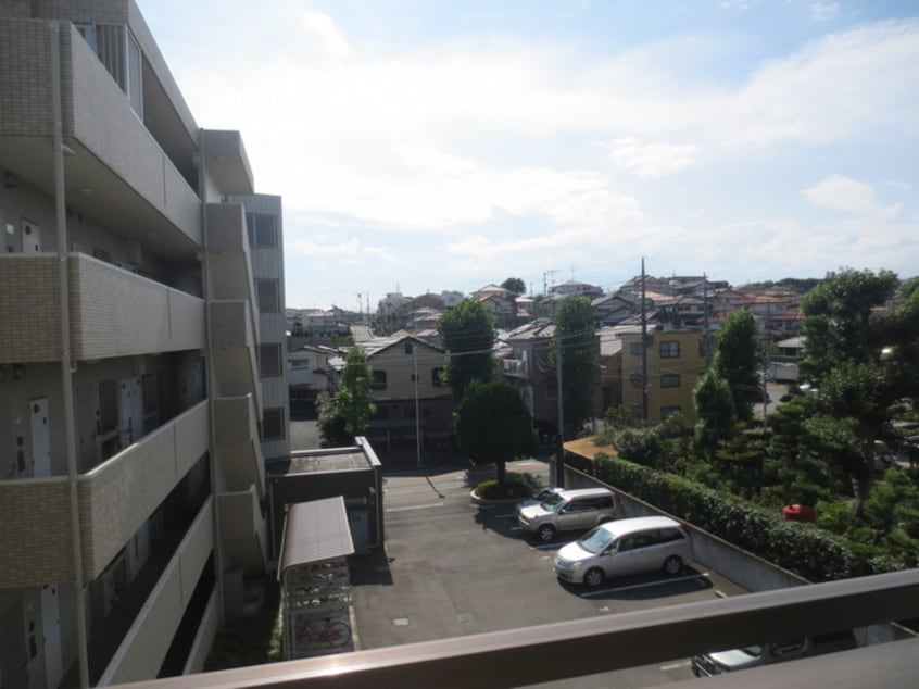 室内からの展望 アクト鷺沼