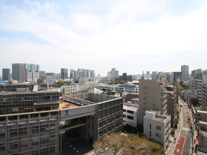 室内からの展望 レビスタ白金高輪