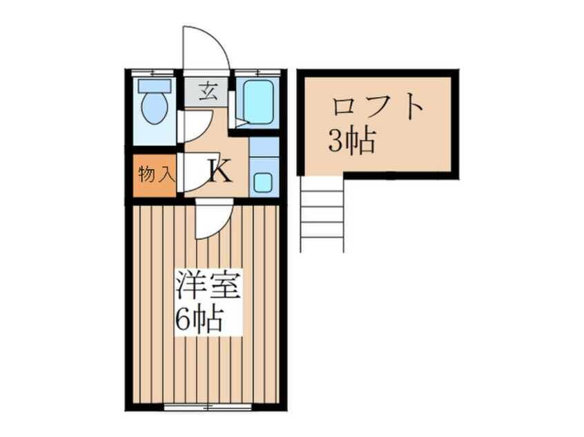 間取図 ドエル・アップル