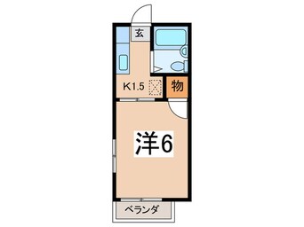 間取図 ファミーユ岡沢