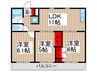 ファミール常盤平 3LDKの間取り