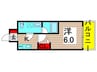 仮)メインステージ亀有(505) 1Kの間取り