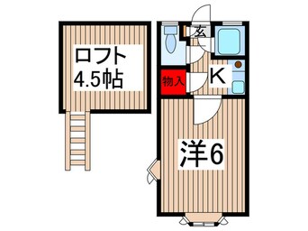 間取図 ｳﾞｧﾝﾃｱﾝ清瀬