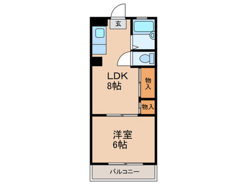間取図 第2中尾マンション