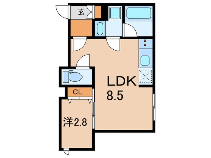 間取り図 アトリオフラッツ清澄白河