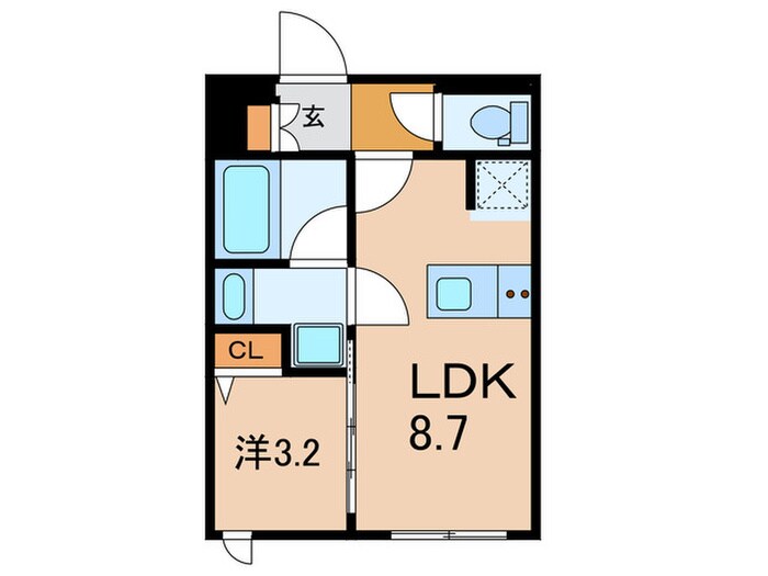 間取り図 アトリオフラッツ清澄白河