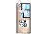 Casa Bella 南林間 1Rの間取り