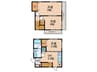 南品川の家 3DKの間取り