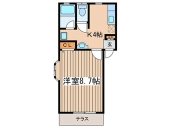間取図 フォレスト上北沢