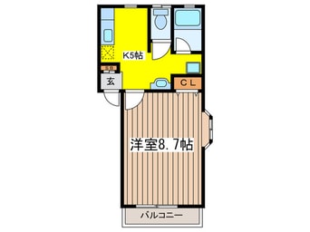 間取図 フォレスト上北沢