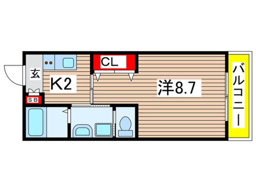 間取図 フェリーチェ