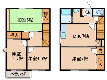 間取図 グリーンハイツ1