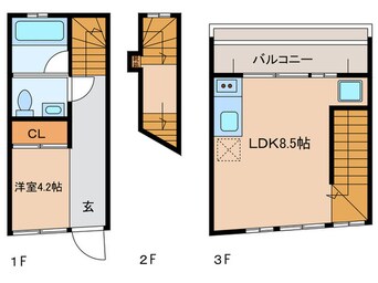 間取図 薫木荘