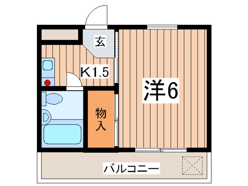 間取図 代官ア－トハウス