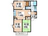 グレイスヒルズＡ 3DKの間取り