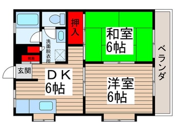 間取図 第２千裕ハイツ