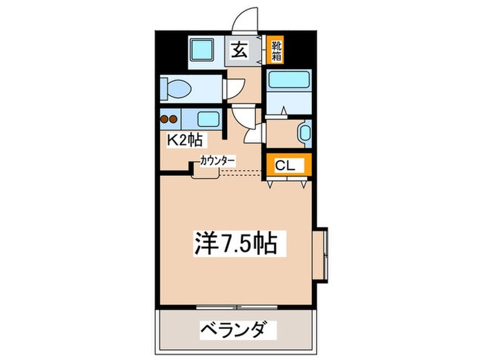 間取り図 スプランドゥ－ル
