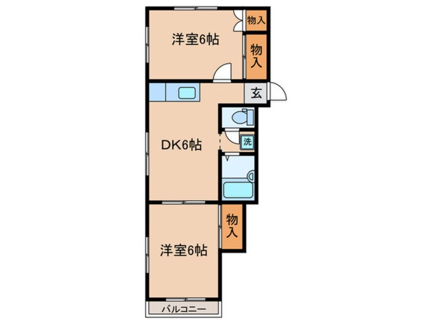 間取図 プラネット宮崎台