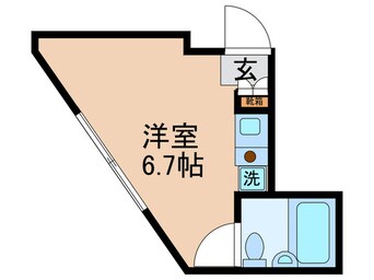 間取図 レスポワ－ル