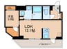 ルネサンスコート文京白山 1LDKの間取り