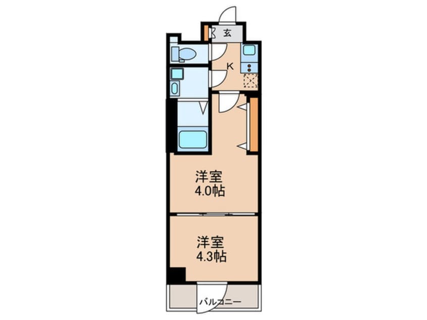 間取図 ルネサンスコート文京白山