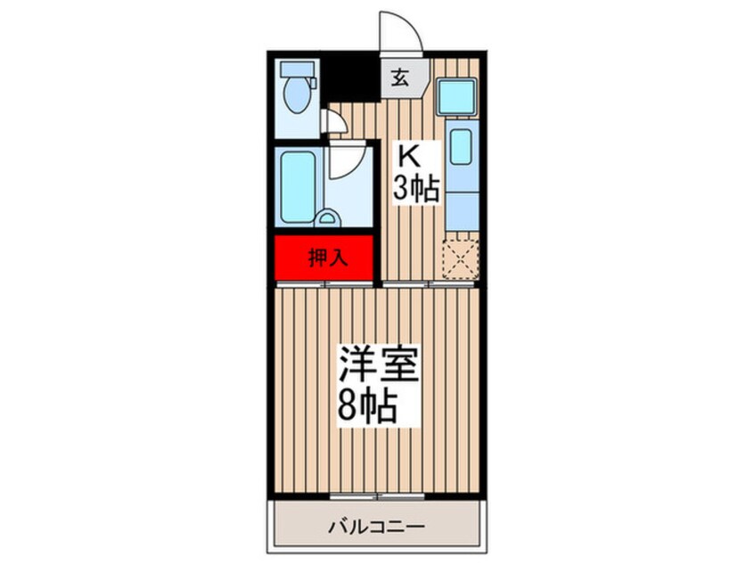 間取図 ラビットハウスリムジン