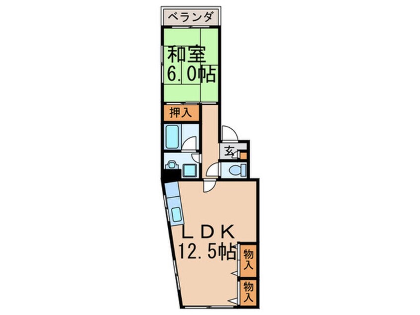 間取図 メゾン志野