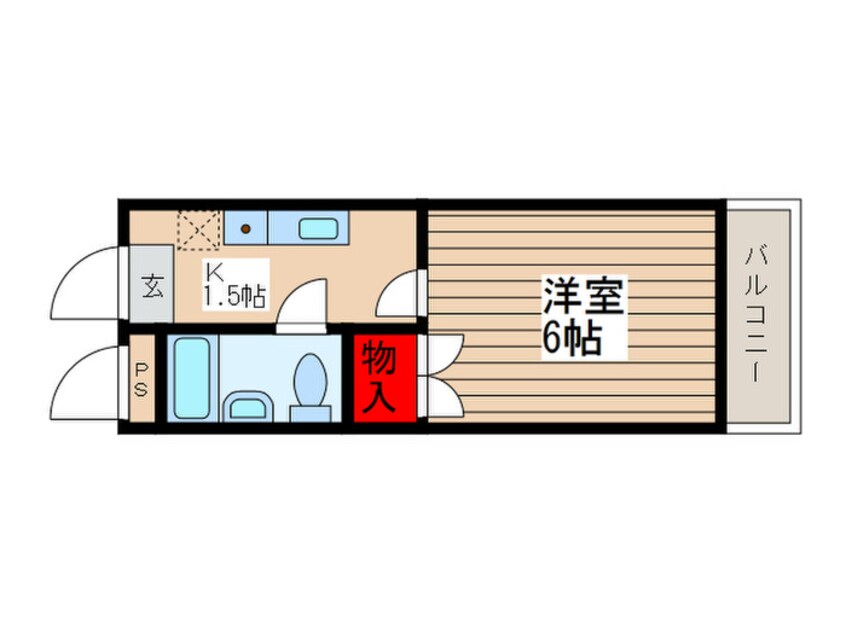 間取図 蘇我ビル